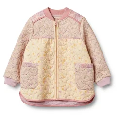 Jakker<Wheat Blomstret Termojakke Liv - Pansies Beige