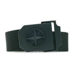 Bælter^Stone Island Bælte med logo Grøn