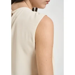 Bluser & Skjorter^Patrizia Pepe Blusa con nodo Beige