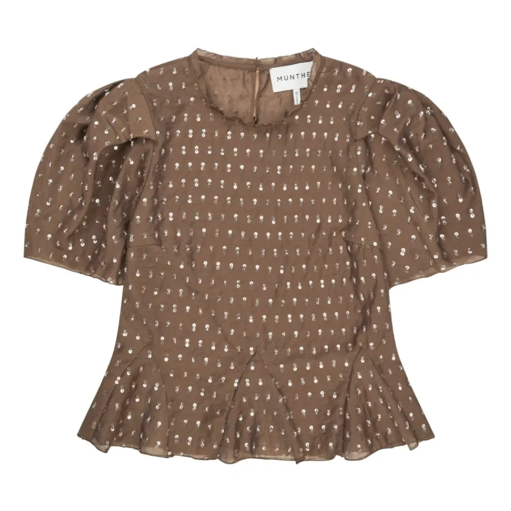Bluser & Skjorter<Munthe Bluse Brun