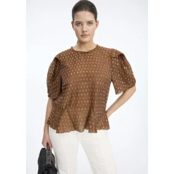 Bluser & Skjorter<Munthe Bluse Brun