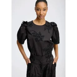 Bluser & Skjorter^Munthe Bluser Sort