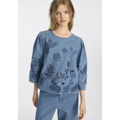 Bluser & Skjorter<Munthe Bluser Blå