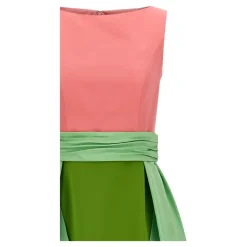 Kjoler<Carolina Herrera Boat Neck Column Gown Multifarvet
