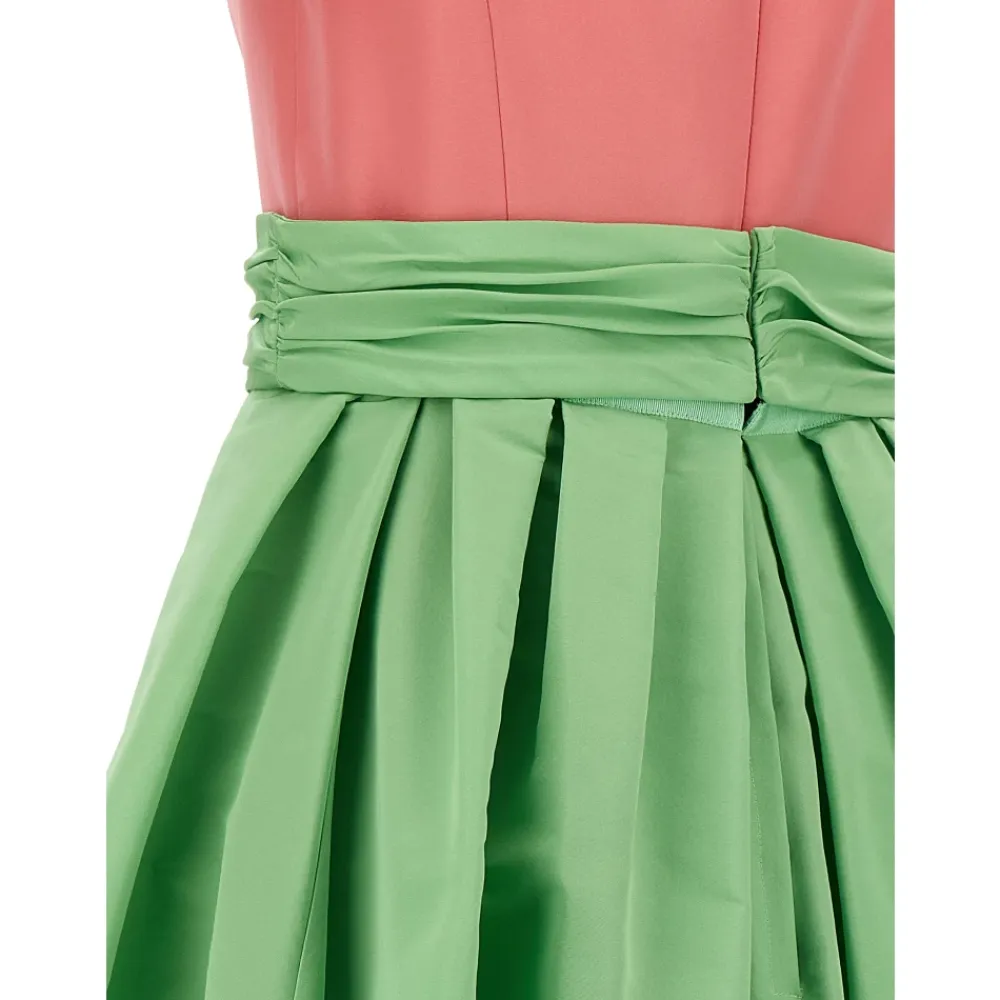 Kjoler<Carolina Herrera Boat Neck Column Gown Multifarvet