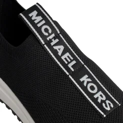 Sneakers^Michael Kors Bodie Logo Tape Mesh Slip-On Trainer Sort