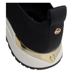 Sneakers^Michael Kors Bodie Logo Tape Mesh Slip-On Trainer Sort