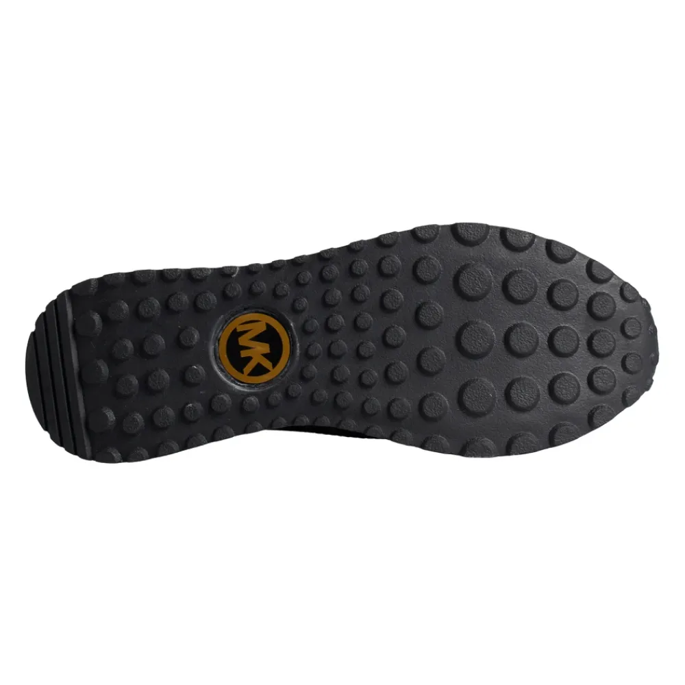 Sneakers^Michael Kors Bodie Logo Tape Mesh Slip-On Trainer Sort