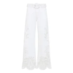 Bukser<FARM Rio Boho Beauty Richelieu Pants Hvid