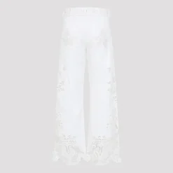 Bukser<FARM Rio Boho Beauty Richelieu Pants Hvid