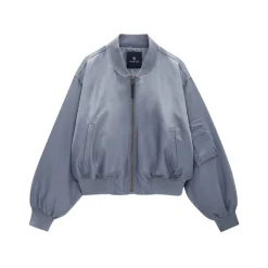 Jakker<Anine Bing Bomber Jacket Blå