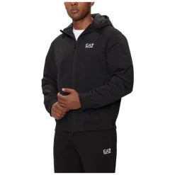 Træningsjakker^Emporio Armani EA7 Bomber Jakke Sort