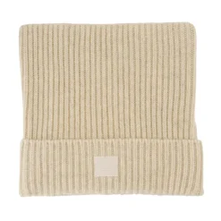 Huer, Kasketter & Hatte|Huer & Kasketter^Acne Studios Bomuld Beanie Hat Beige