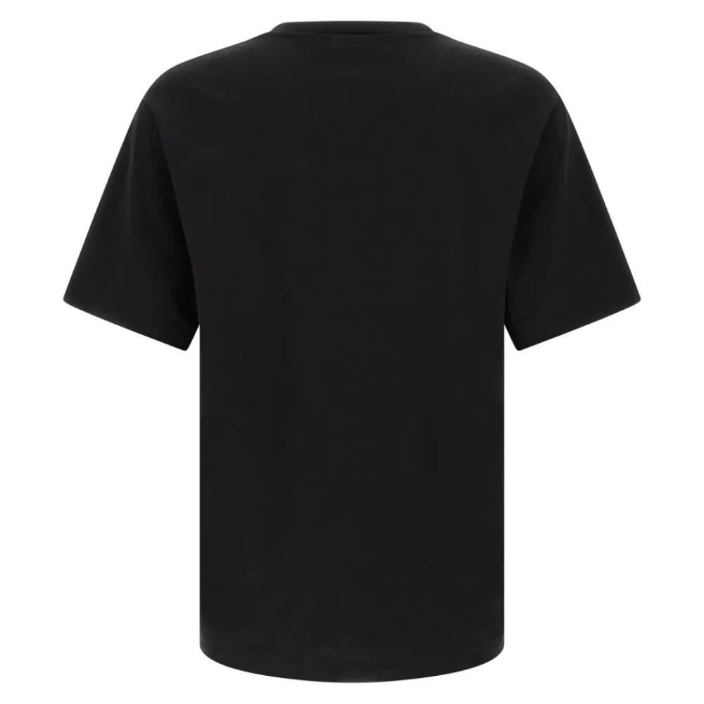 T-Shirts & Toppe^Dolce & Gabbana Bomulds T-shirt med logo patch Sort
