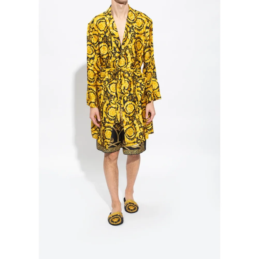 Hjemmesko^Versace Bomuldssutter Sort