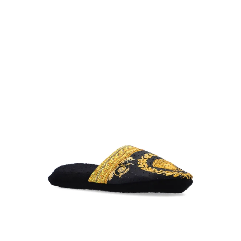Hjemmesko^Versace Bomuldssutter Sort
