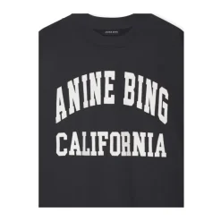 Sweatshirts^Anine Bing Bomuldssweatshirt Sort