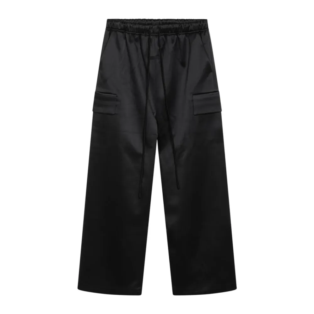 Bukser^Fear Of God Bonded Satin Field Pant Sort