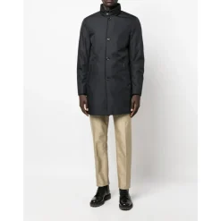 Frakker<Moorer Bond-WI Coat Blå