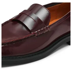 Loafers<Steve Madden Bordeaux Flade Sko Rød