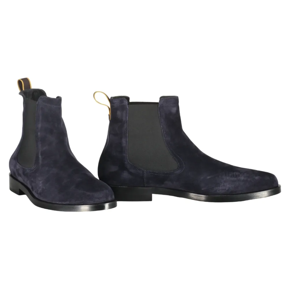 Chelsea Boots<Moorer Borgoni Chelsea Boot Blå