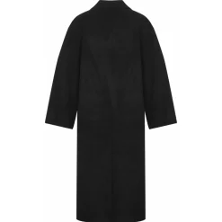 Frakker<Loulou Studio Borneo Coat Sort