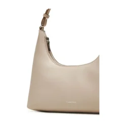Skuldertasker<Calvin Klein Borsa a Mano Piccola in Pelle Sintetica Beige