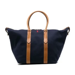 Rejsetasker^Polo Ralph Lauren Borsa con motivo Polo Pony Blå