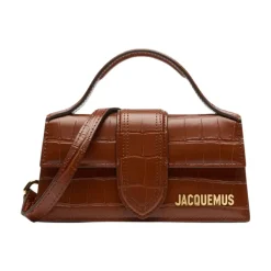 Håndtasker<Jacquemus Borsa mini con patta Brun