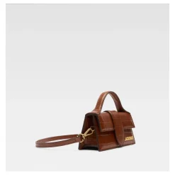 Håndtasker<Jacquemus Borsa mini con patta Brun