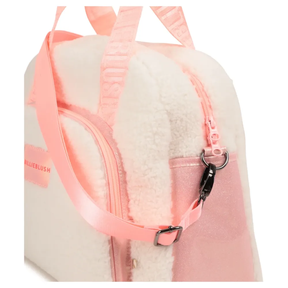 Tasker^Billieblush Borsone in teddy con tracolla Beige
