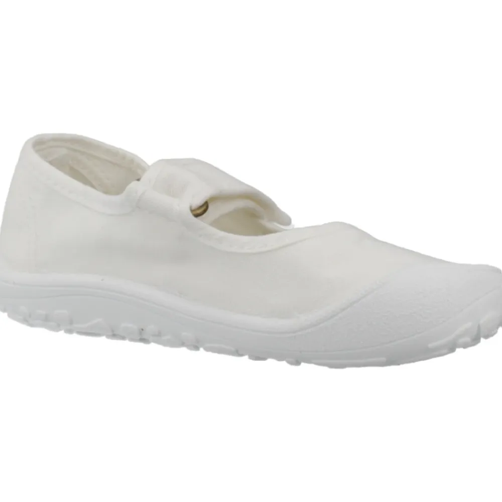 Hjemmesko^Victoria Bosco Barefoot Mercedes Lona Hvid