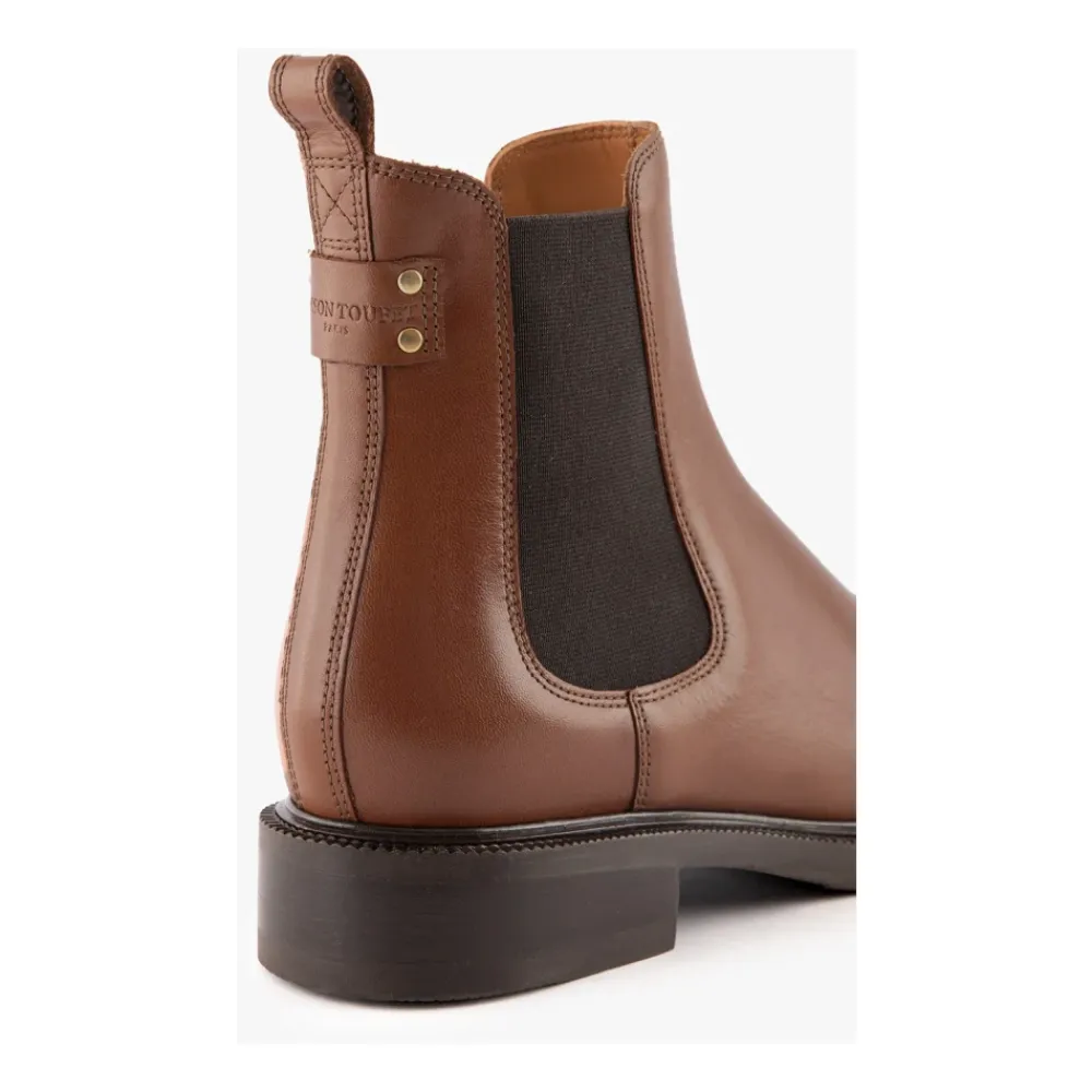 Chelsea Boots^Maison Toufet Bottine Maxine Brun