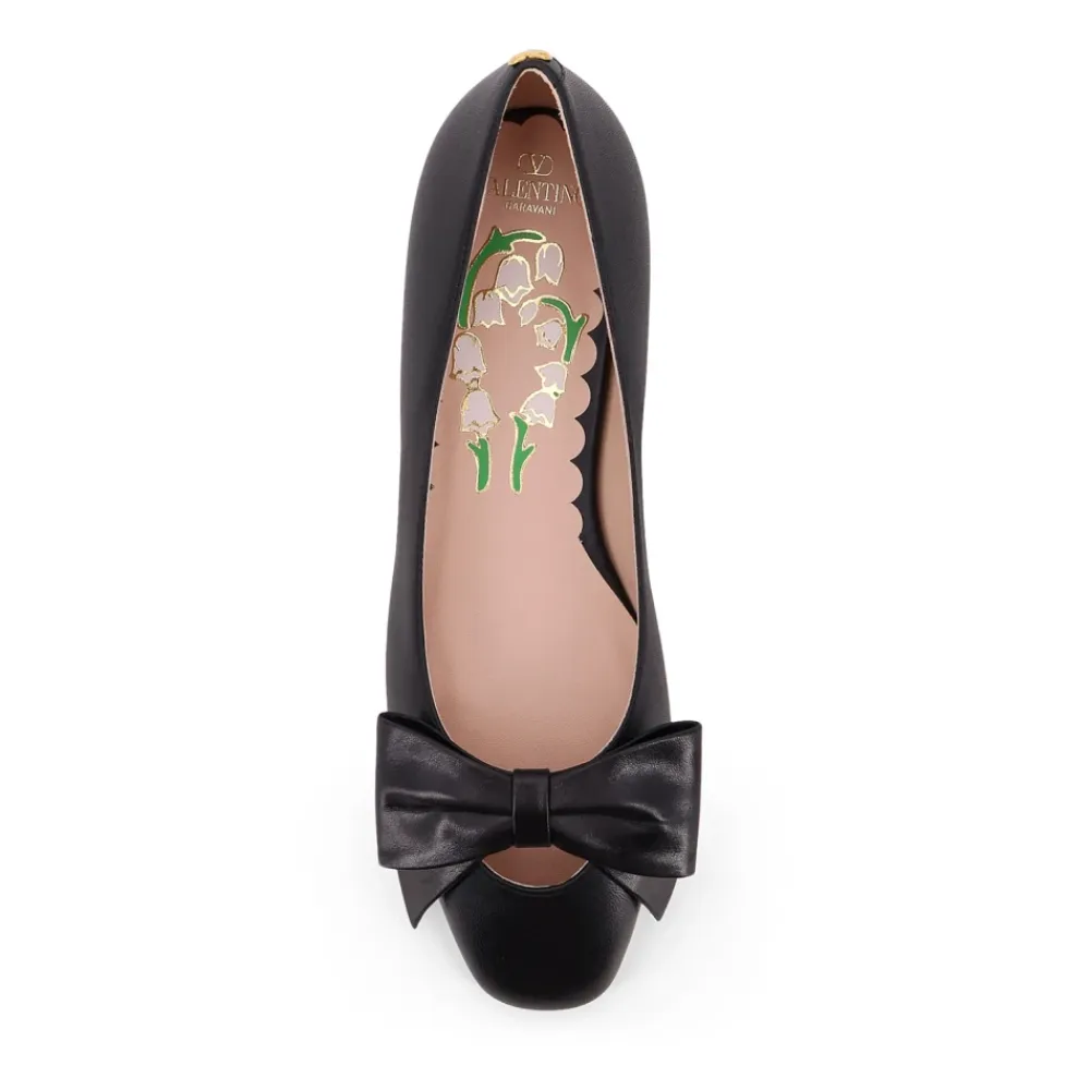 Ballerina Sko^Valentino Garavani Bowow Ballerina Sort