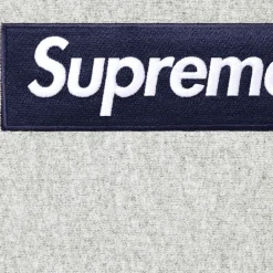 Trøjer^Supreme Box Logo Hooded Sweatshirt Grå