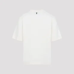 T-Shirts^Ami Paris Boxy Fit Kortærmet T-Shirt Beige