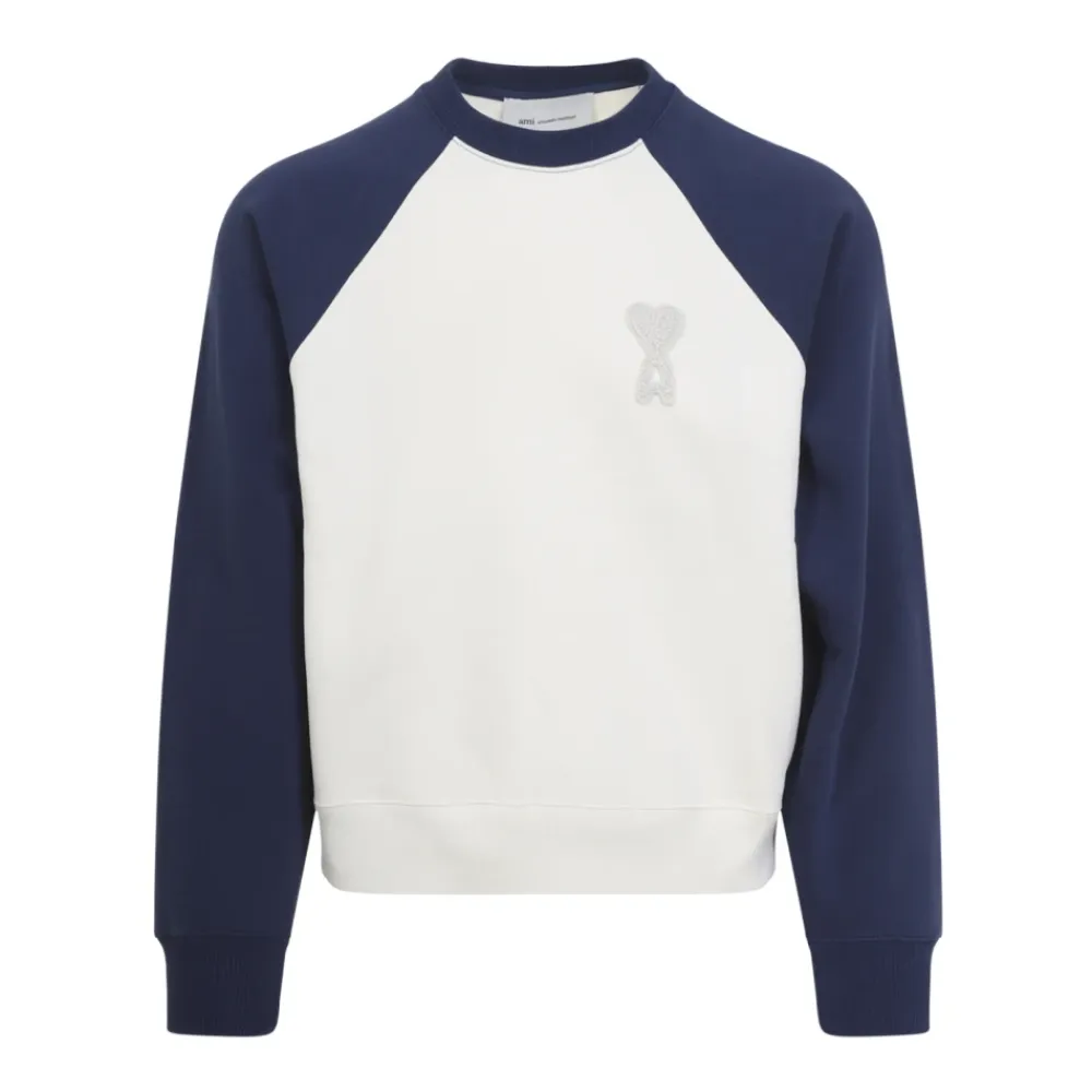 Trøjer|Sweatshirts<Ami Paris Boxy Fit Sweatshirt Multifarvet