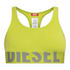 T-Shirts & Toppe^Diesel Bra UFSB-COTTON-RACE-BRALETTE Gul