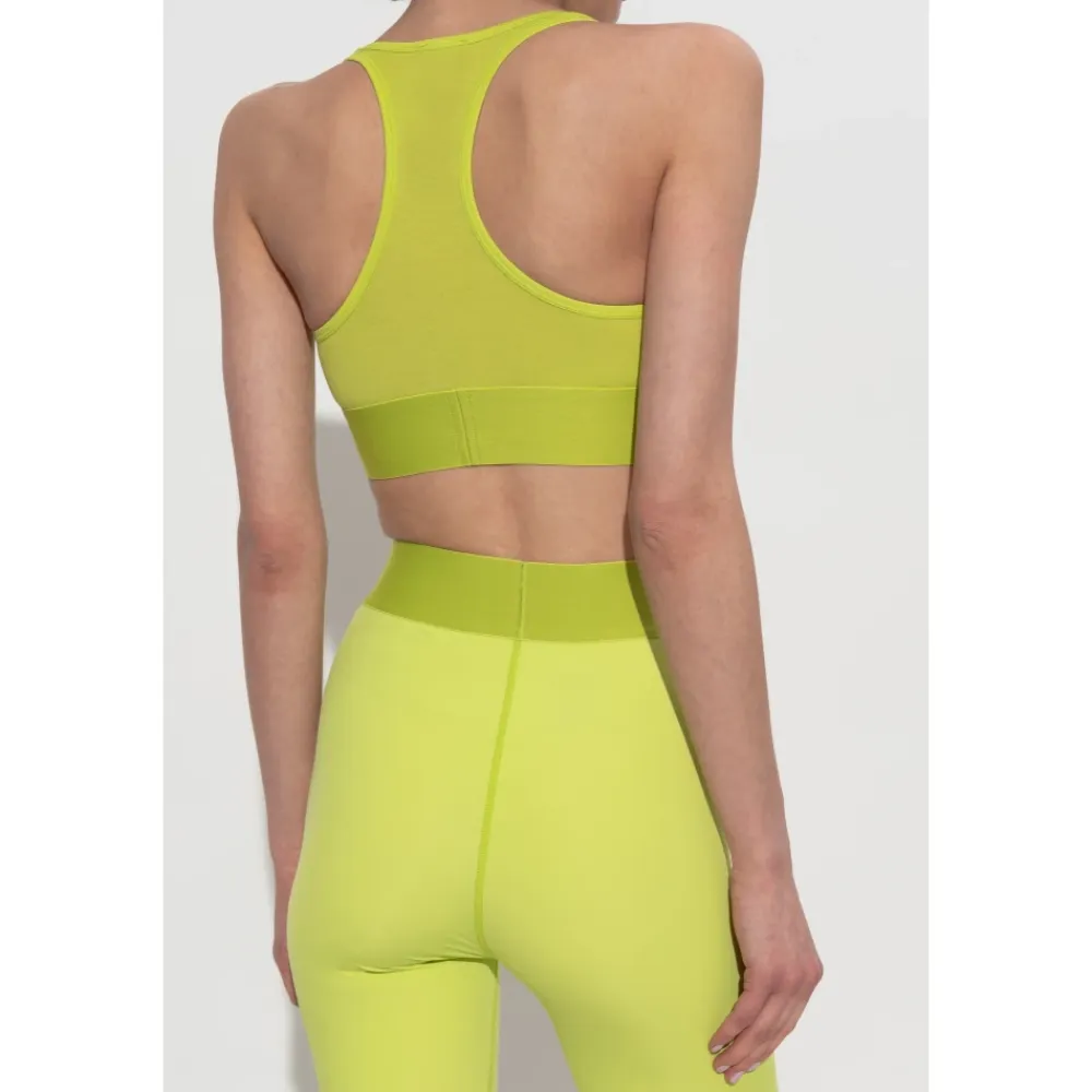T-Shirts & Toppe^Diesel Bra UFSB-COTTON-RACE-BRALETTE Gul