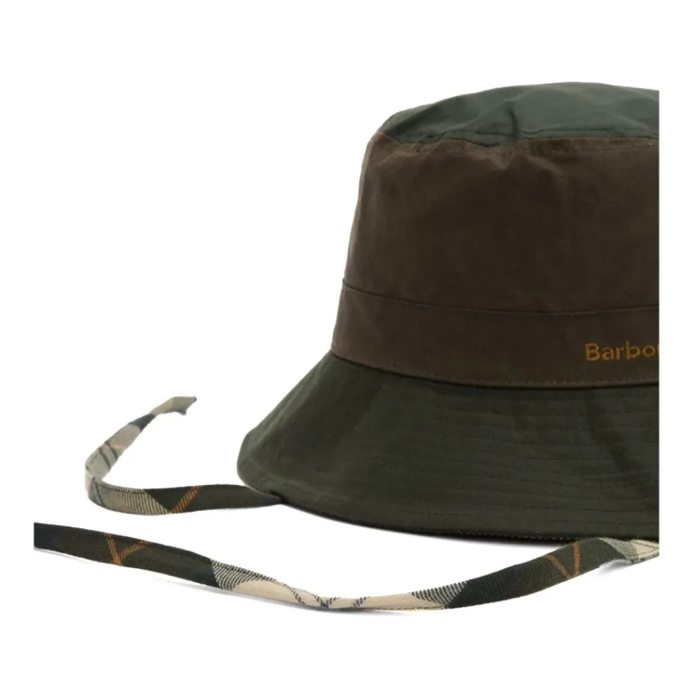 Huer & Kasketter^Barbour Brackley Wax Bucket Hat Grøn