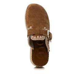 Loafers^Mou Brandy Jute Clog Sandaler Brun