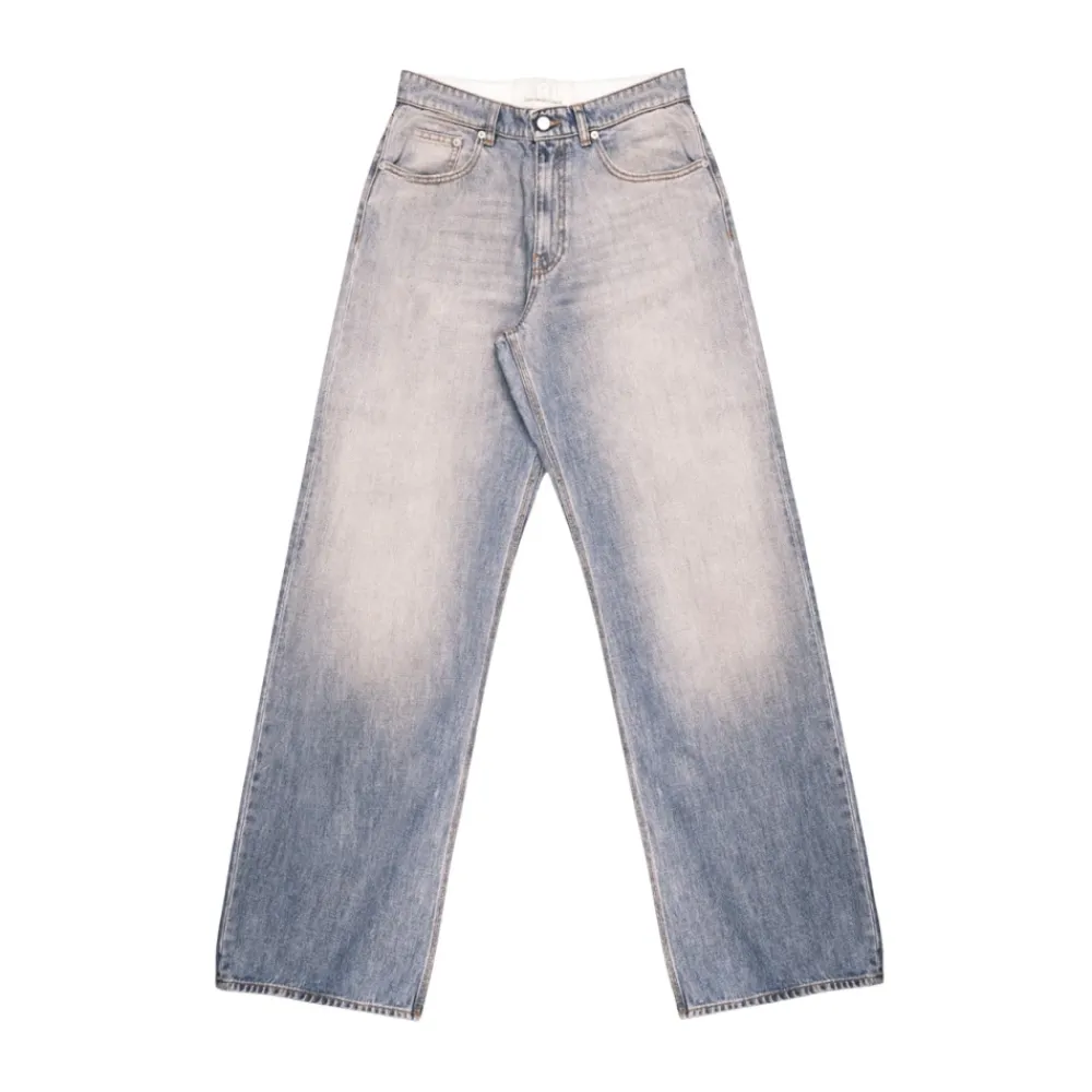 Jeans<ERL Breakwater Wash Denim Jeans Blå