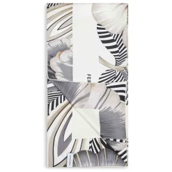 Tørklæder<Ferragamo Brezza Print Silk Twill Scarf Multifarvet