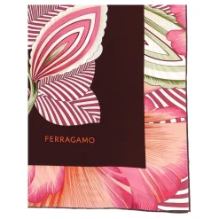 Tørklæder^Ferragamo Brezza Print Silke Twill Tørklæde Multifarvet