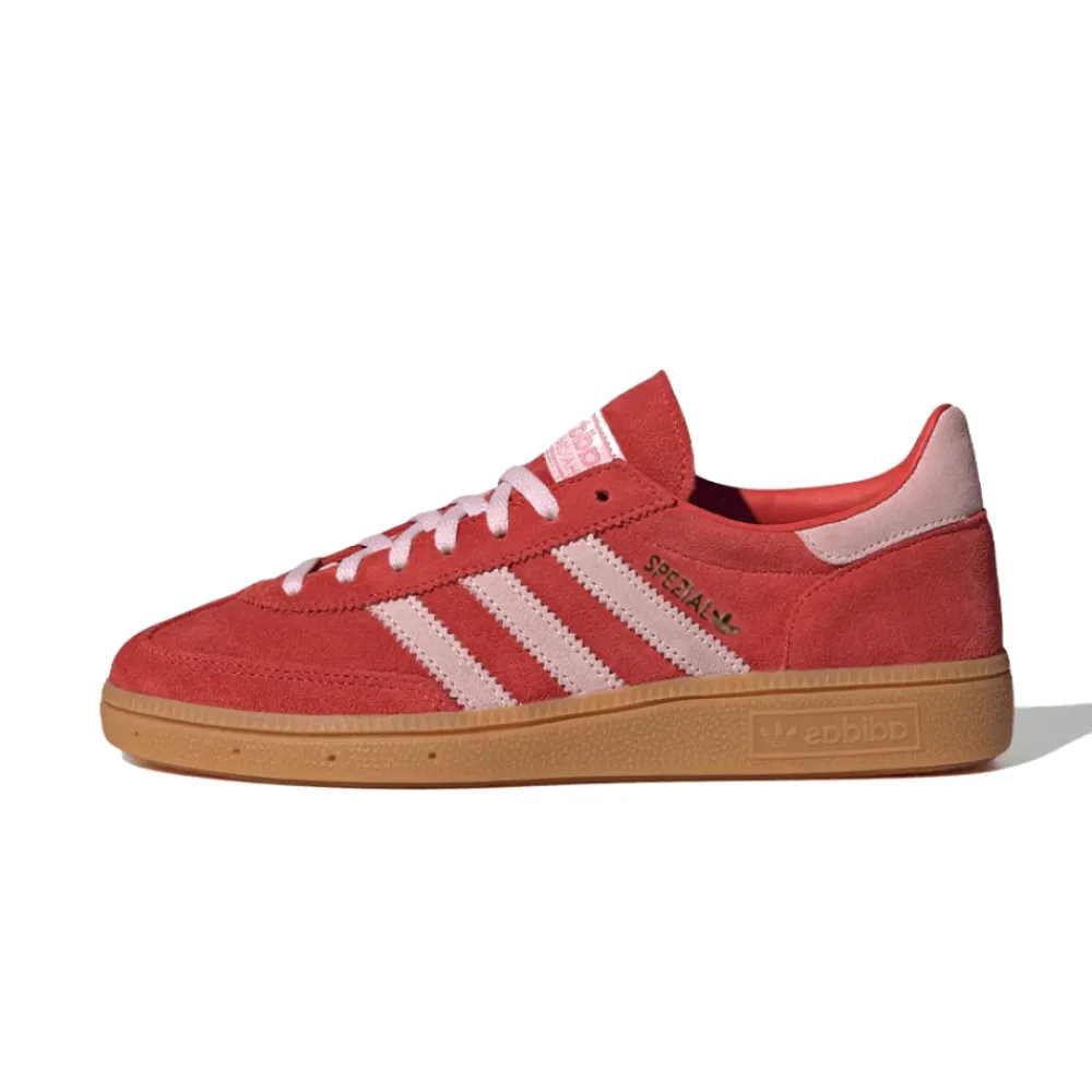 Sneakers<Adidas Bright Red Clear Pink Håndbold Sneakers Rød