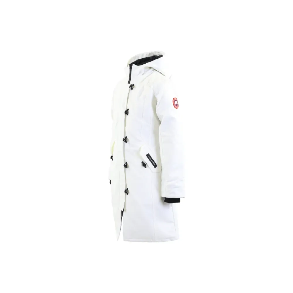 Jakker<Canada Goose Brittania Parka Hvid