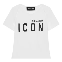 Bodystocking & Sæt<Dsquared2 Børn Basic Toppe DQ1030D008JDQ100 Hvid