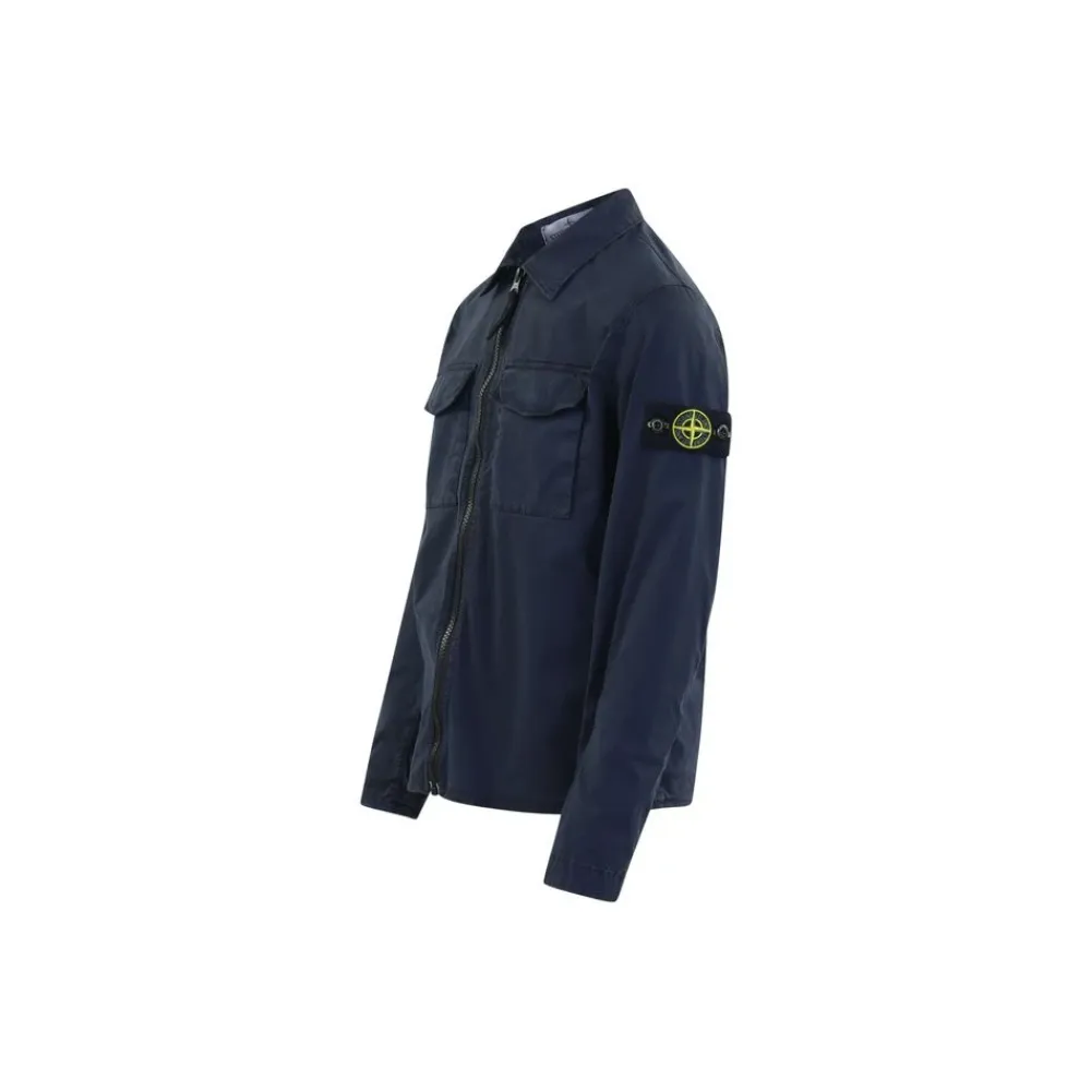 Jakker^Stone Island Børn Overshirt Blå