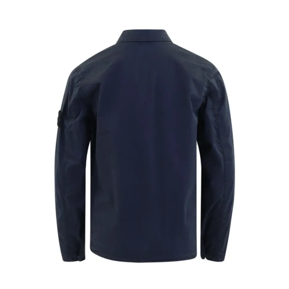 Jakker^Stone Island Børn Overshirt Blå