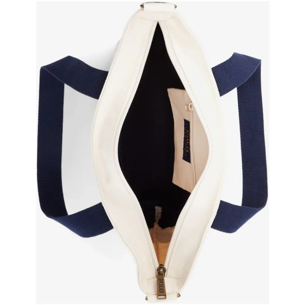 Tasker<Ralph Lauren Børn Polo Player Tote Taske (B:43cm) Blå